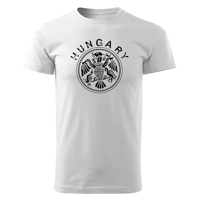 DRAGOWA Κοντό μπλουζάκι hungary 160g/m2, λευκό