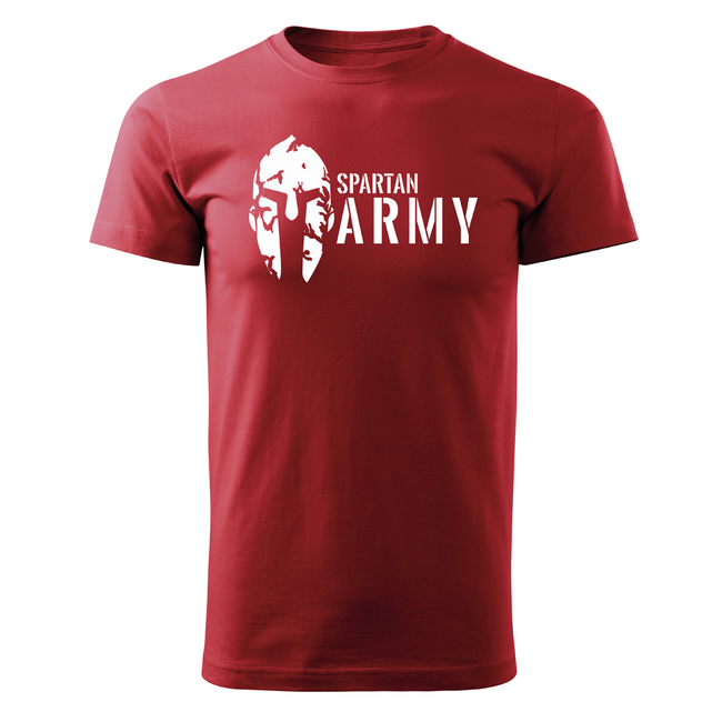 DRAGOWA Spartan Army μπλουζάκι 160g/m2, κόκκινο