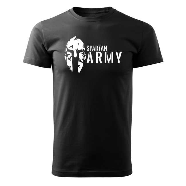 DRAGOWA Spartan army μπλουζάκι 160g/m2, μαύρο