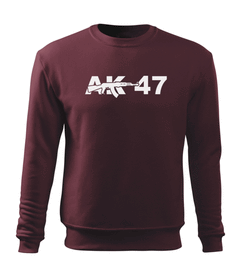 DRAGOWA ανδρικό φούτερ AK-47 300 g/m², μπορντό