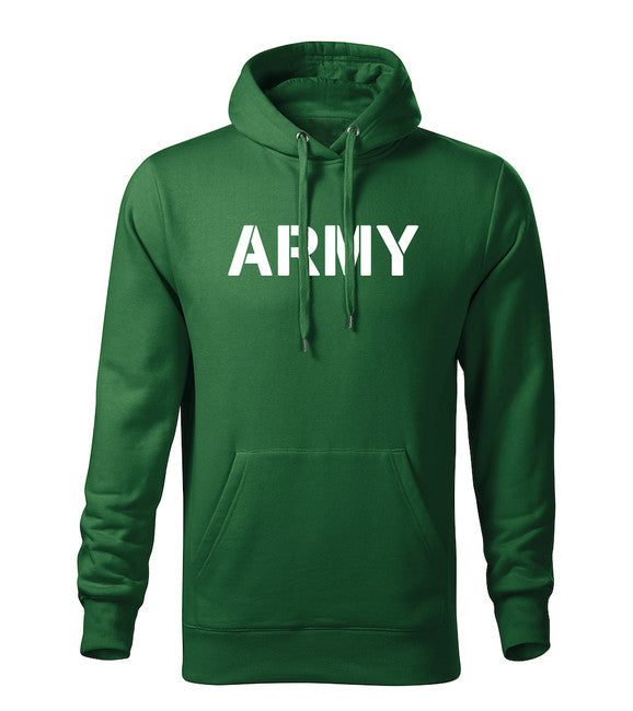 DRAGOWA army Φούτερ ανδρικό με Κουκούλα