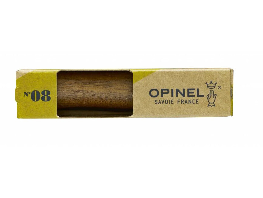 Opinel VRI N°08 Αναδιπλούμενο Μαχαίρι Inox, καρυδί