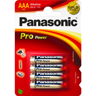 Panasonic Pro Power Μπαταρία AAA / Micro 4 τεμάχια