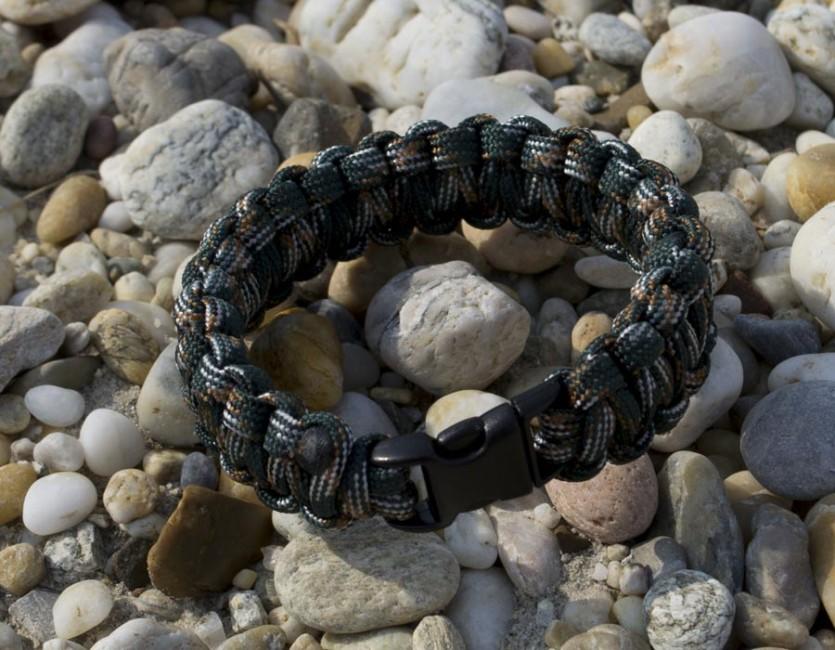 O&T Βραχιόλι Paracord με Πλαστική Αγκράφα, Παραλλαγή