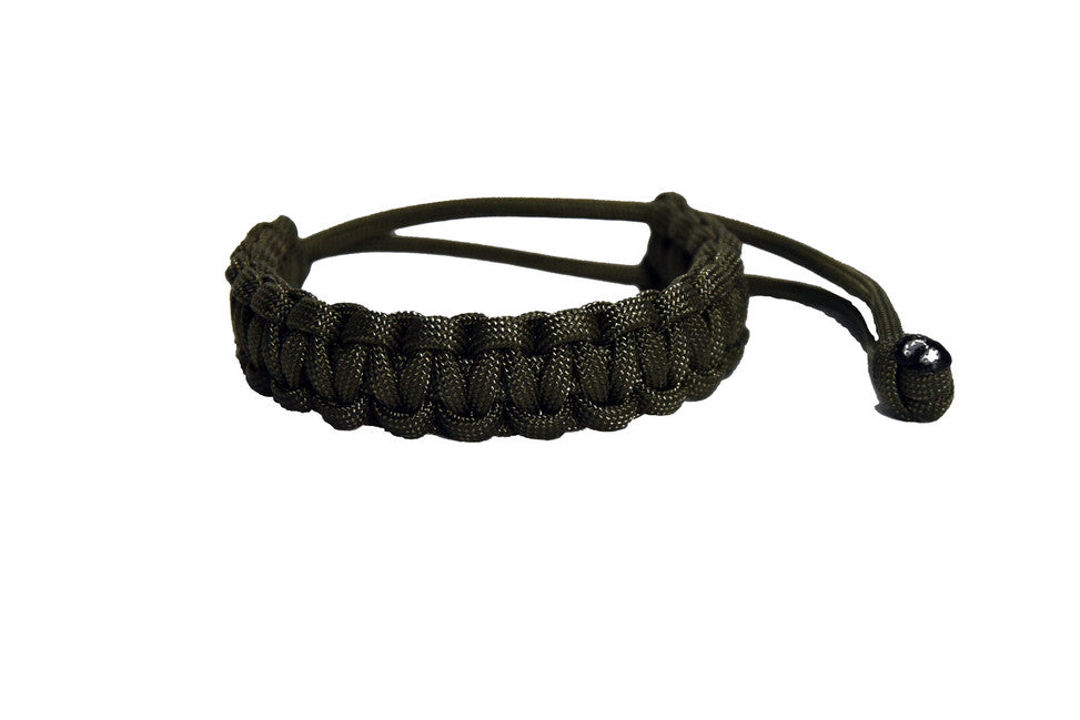 Cordell Mad Max Βραχιόλι Paracord Ρυθμιζόμενο, Λαδί, Πλάτος 1,9cm