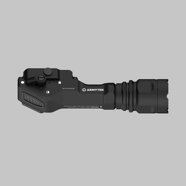 ArmyTek Parma C2 Pro Συμπαγής Φακός Όπλου Επαναφορτιζόμενος 1500lm