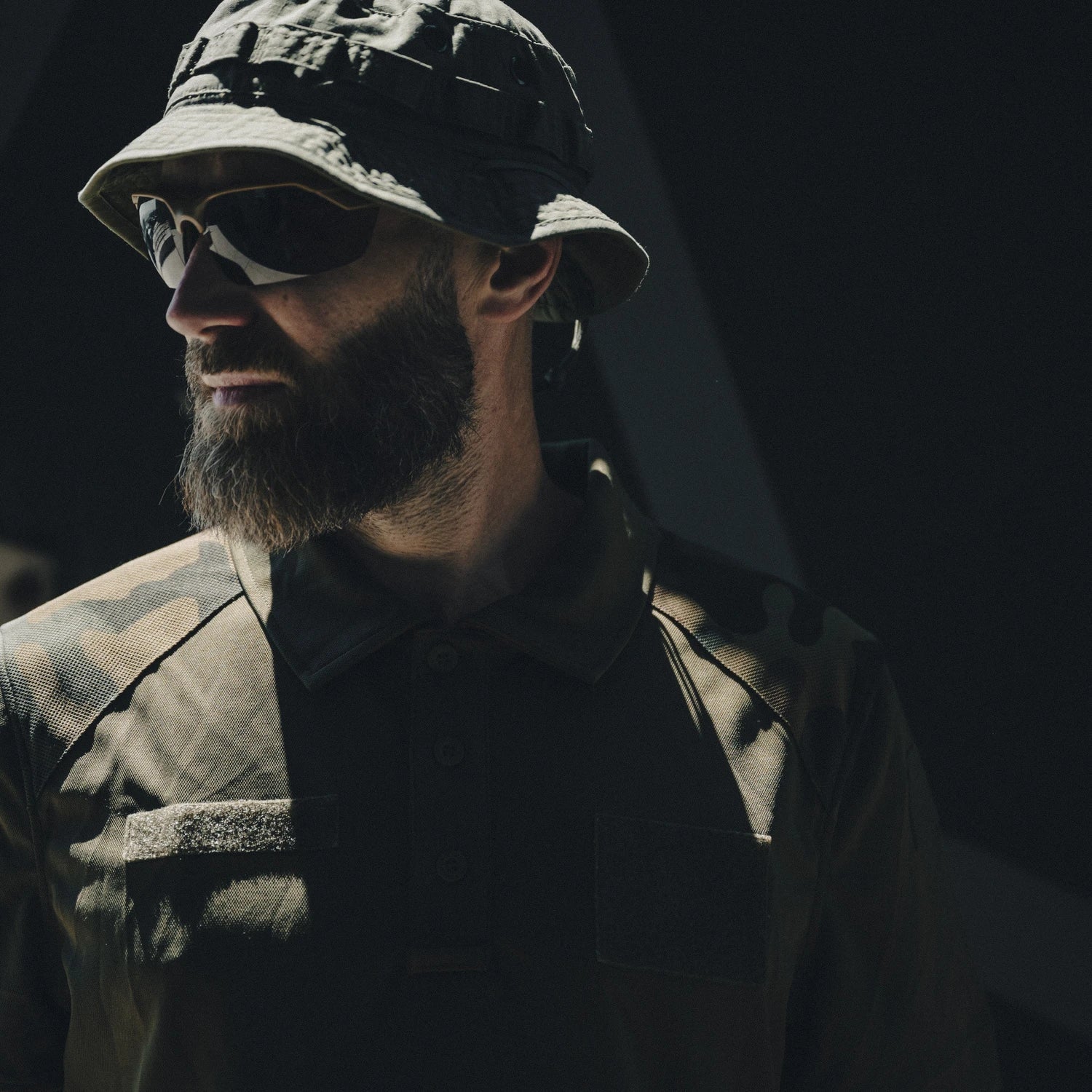 Helikon-Tex Military polokošeľa, Olive Green/PL Woodland