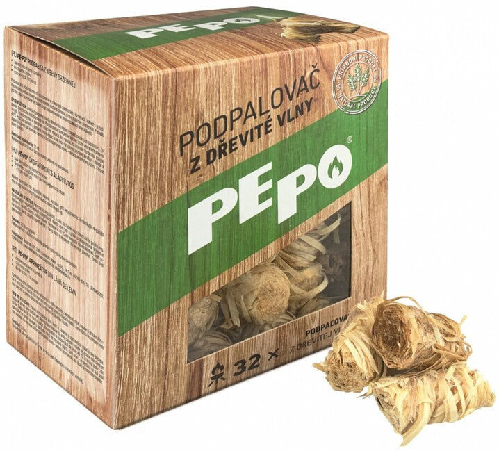 PE-PO Αναφλογιστής από Ξύλινη Μάλλιν, PEFC, 32 τεμάχια