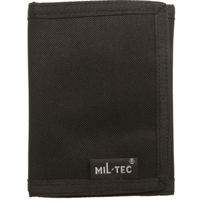 Mil-Tec Πορτοφόλι με Velcro, Μαύρο