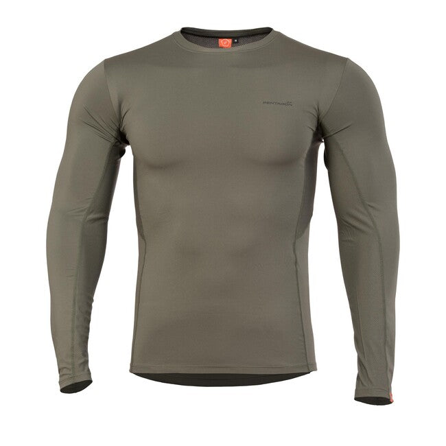 Pentagon Apollo μπλουζάκι με μακριά μανίκια, camo green