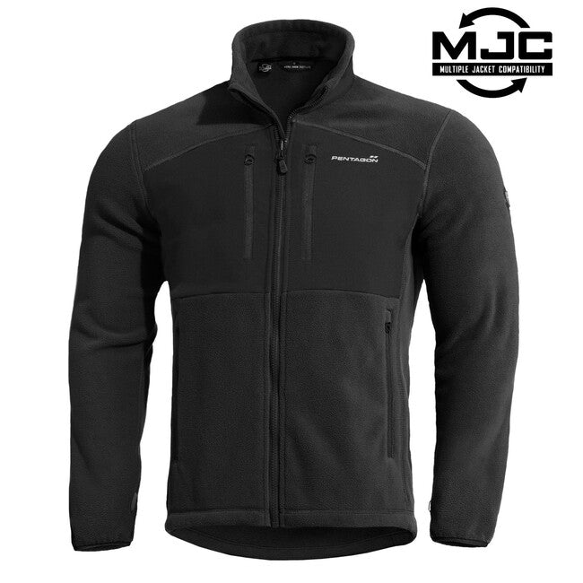 Pentagon Μπουφάν Fleece Ajax, Μαύρο