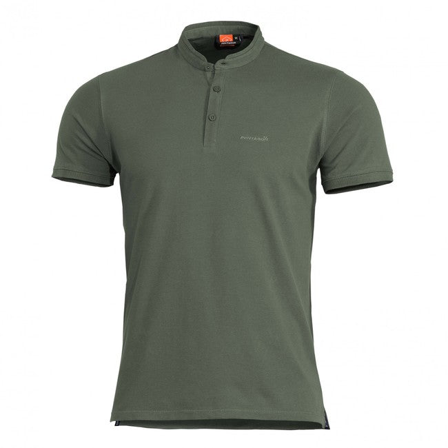 Pentagon Levantes Henley μπλουζάκι, camo green