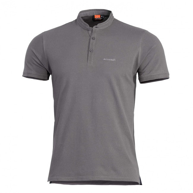 Pentagon Levantes Henley Μπλουζάκι, Γκρι
