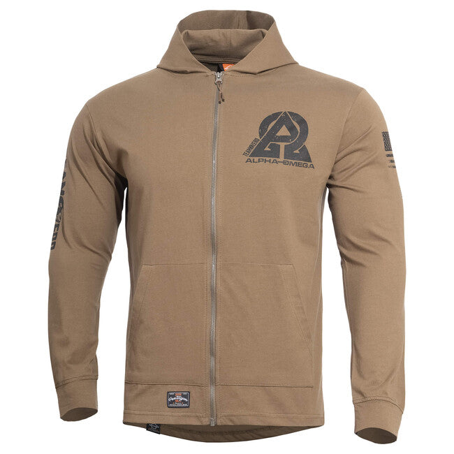Pentagon Agis Instructor Zero Φούτερ με Κουκούλα 165g/m2, Coyote