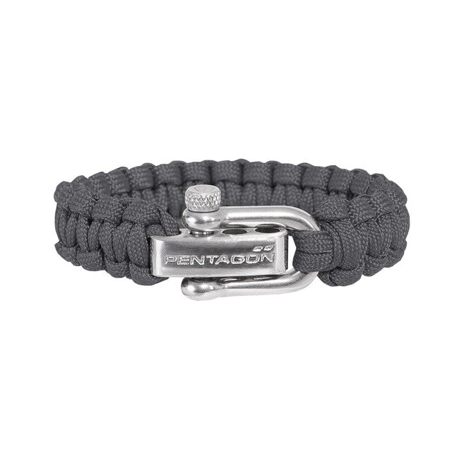 Pentagon Σχοινί Paracord Βραχιόλι 2.0, Γκρι