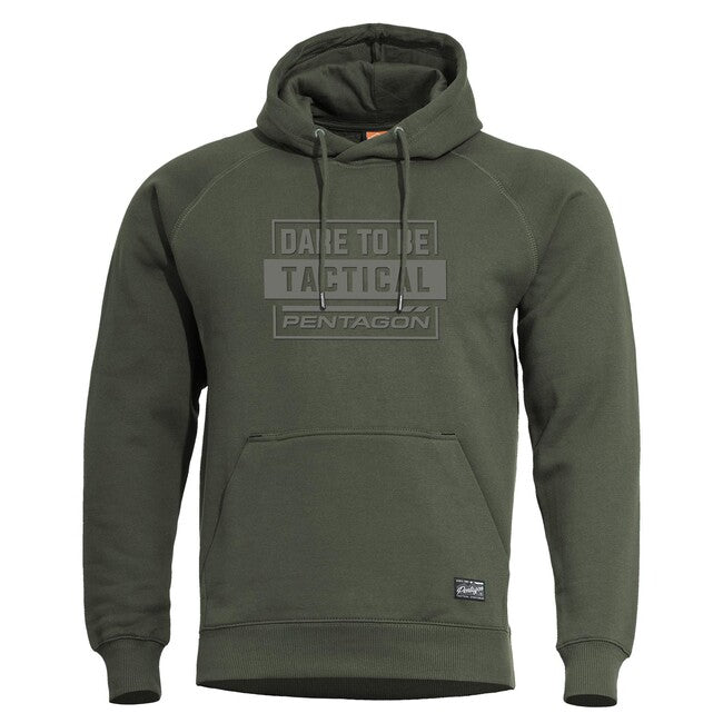 Pentagon Dare To Be Tactical Φούτερ με Κουκούλα, Camo Green