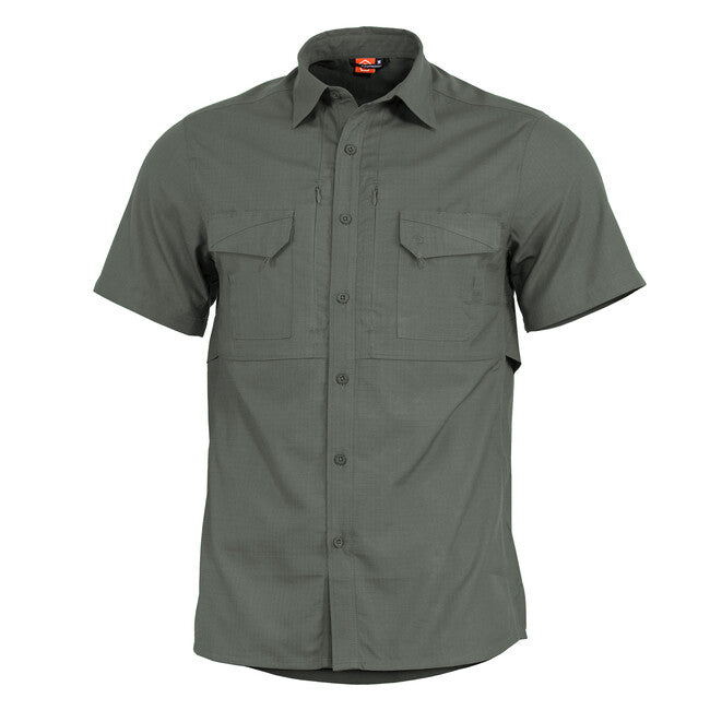 Pentagon Plato Πουκάμισο Κοντομάνικο, camo green