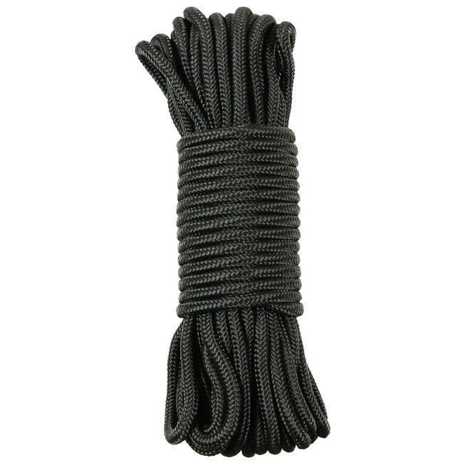 Pentagon Σχοινί 15 μέτρα 10mm, Μαύρο