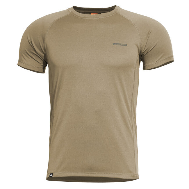 Pentagon Quick Dry-Pro Συμπιεστικό Μπλουζάκι, coyote
