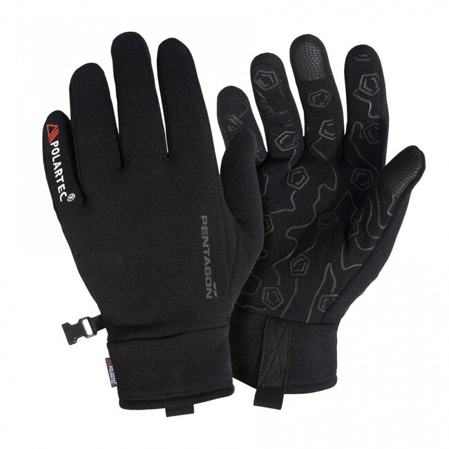Pentagon Ursus Γάντια Power Stretch Polartec, μαύρο