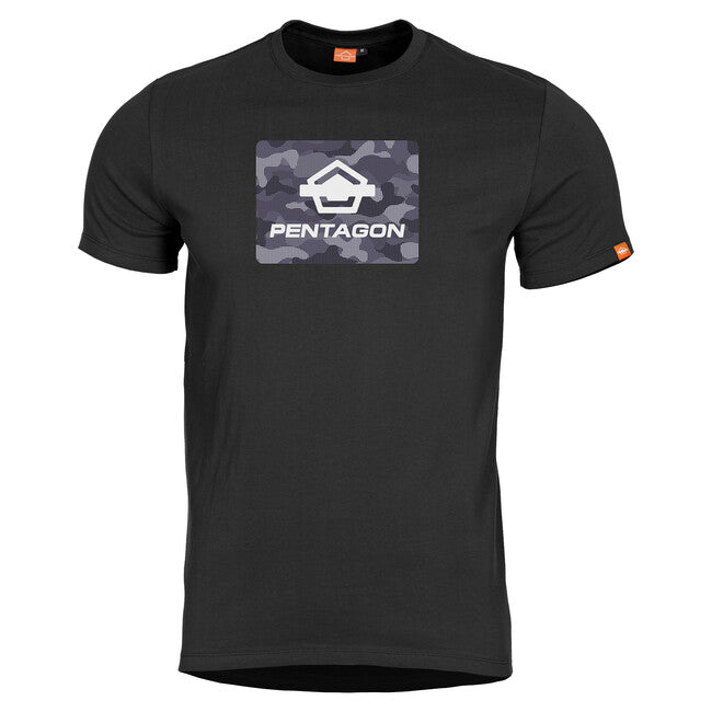 Pentagon Spot Camo μπλουζάκι, μαύρο
