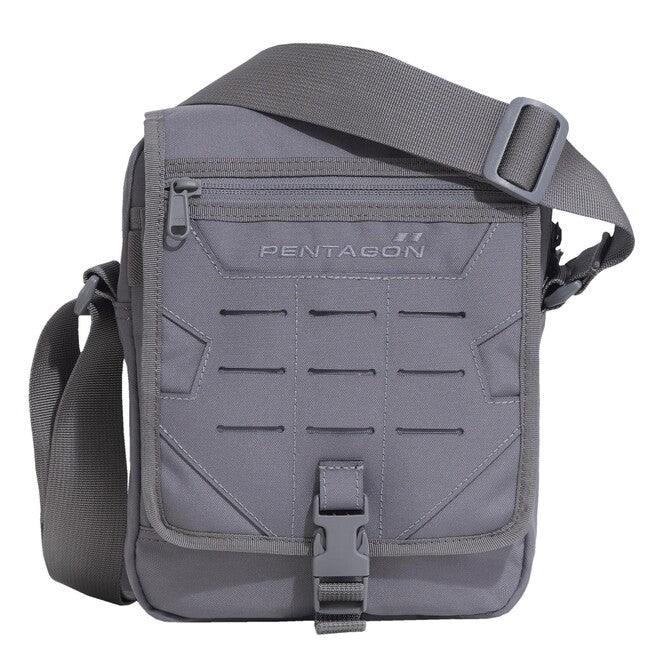 Pentagon Messenger Sling Τσάντα Ώμου, Γκρι