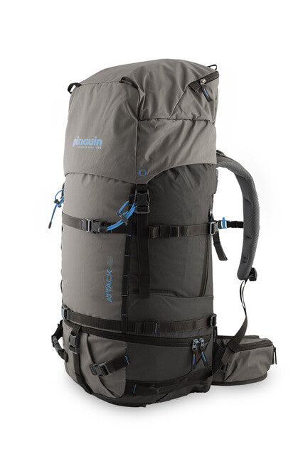 Pinguin Attack 45 Σακίδιο Πλάτης Nylon, 45 L, Μαύρο