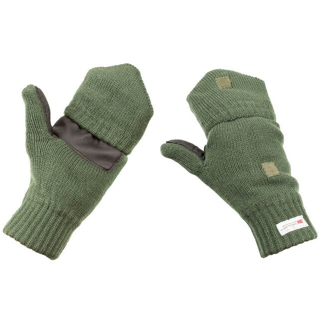 MFH Πλεκτά Γάντια με Μόνωση 3M™ Thinsulate™, OD green