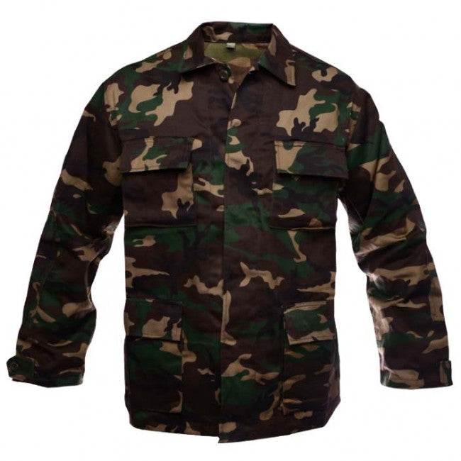 O&T Hunter Grant φιέλδ μπλούζα, camo woodland