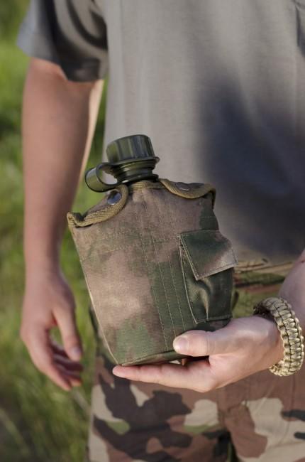 MFH Victory Πολεμική Φιάλη HDT camo FG 1l, Σχέδιο