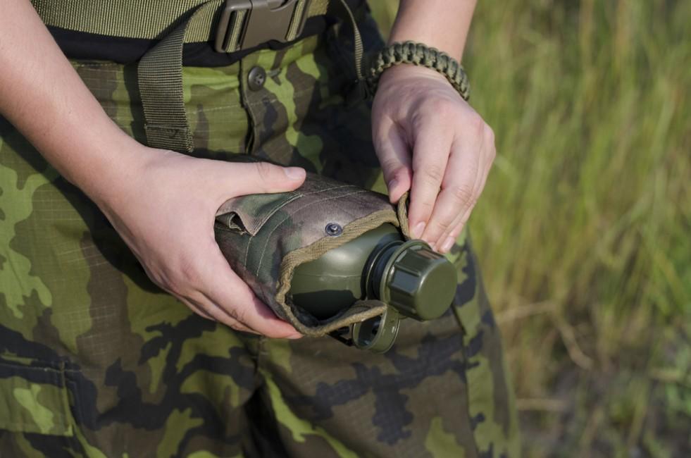 MFH Victory Πολεμική Φιάλη HDT camo FG 1l, Σχέδιο