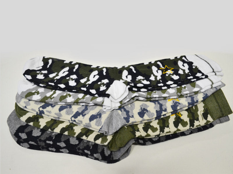 O&T Κάλτσες Camo 5 ζευγάρια