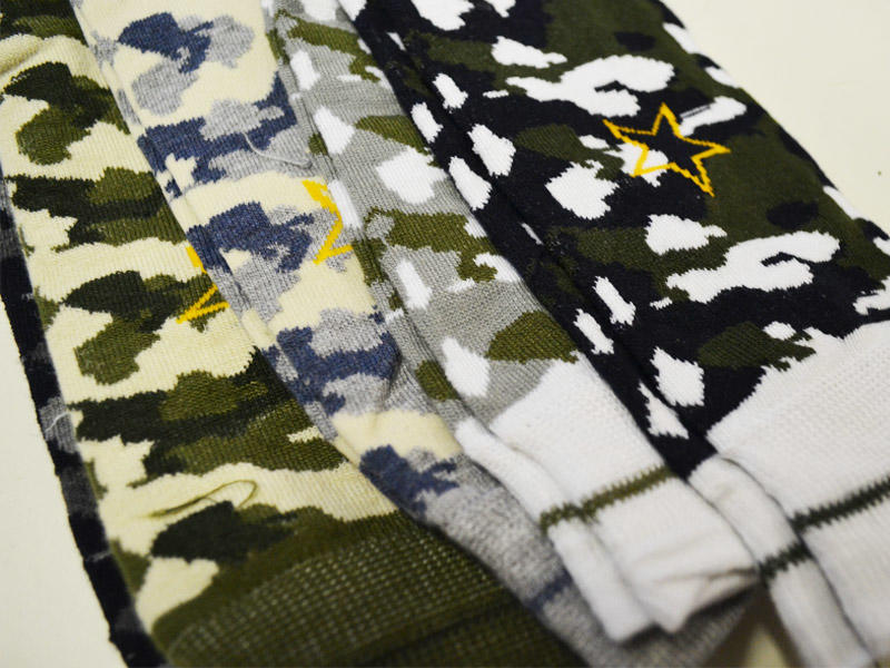 O&T Κάλτσες Camo 5 ζευγάρια