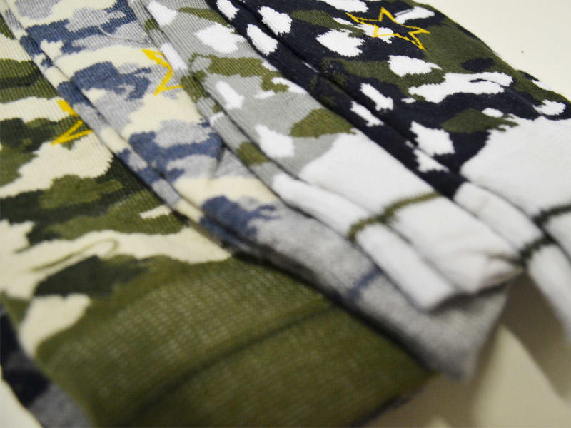 O&T Κάλτσες Camo 5 ζευγάρια