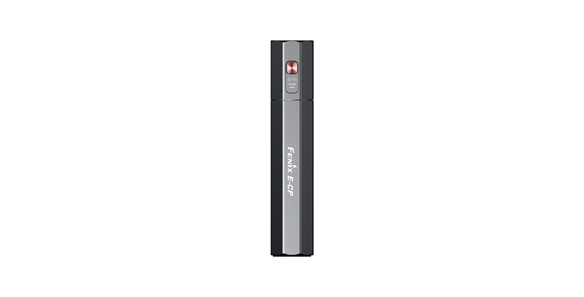 Fenix E-CP Powerbank με Φακό, Μαύρο