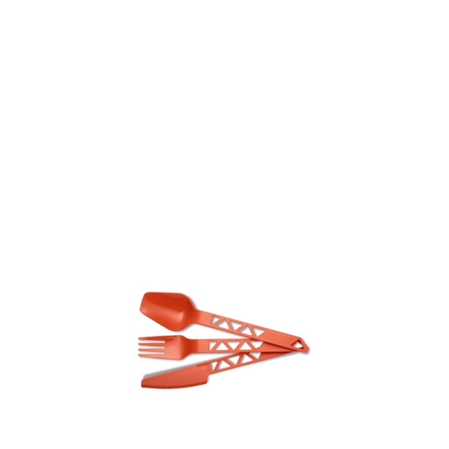 PRIMUS TrailCutlery Ελαφρύ σετ φαγητού Tritan®, Πορτοκαλί