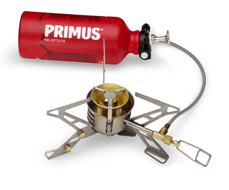 PRIMUS OmniFuel II μαγειρική σόμπα με φιάλη καυσίμου και θήκη
