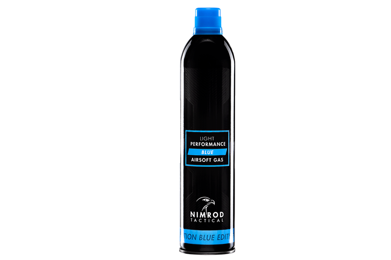 Nimrod Light Performance Blue Gas ηνίοχος αέριο airsoft 500 ml, μπλε