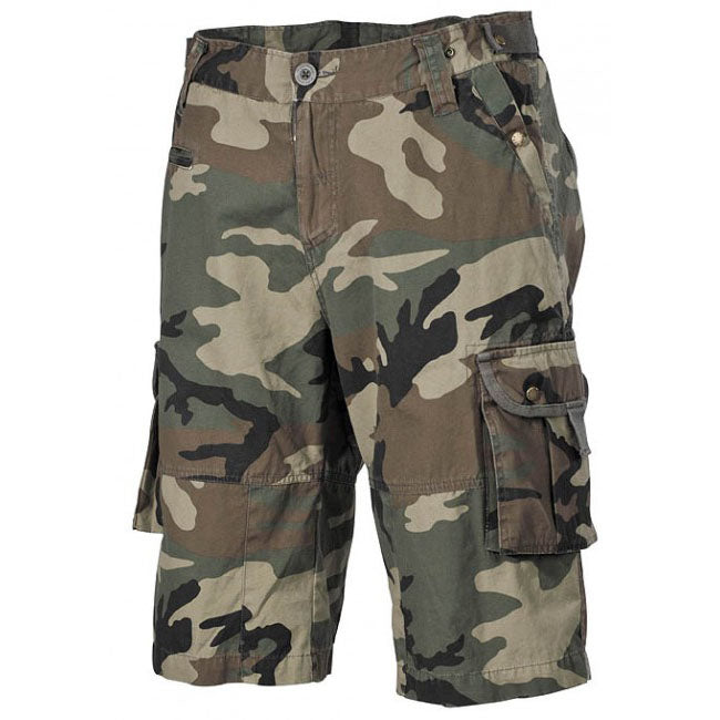 PureTrash Combo σορτς vintage woodland