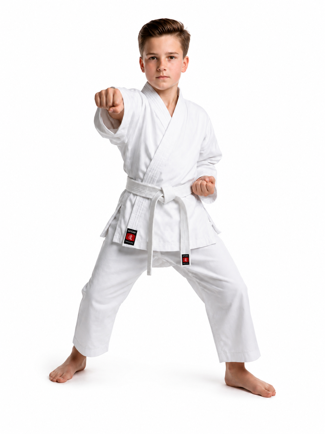 Katsudo Rei Judo Κιμονό 350g, λευκό