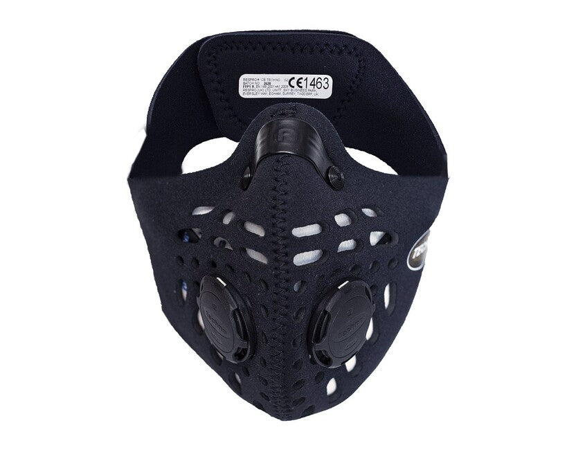 Respro Techno Μάσκα κατά της Αιθαλομίχλης CE, Black