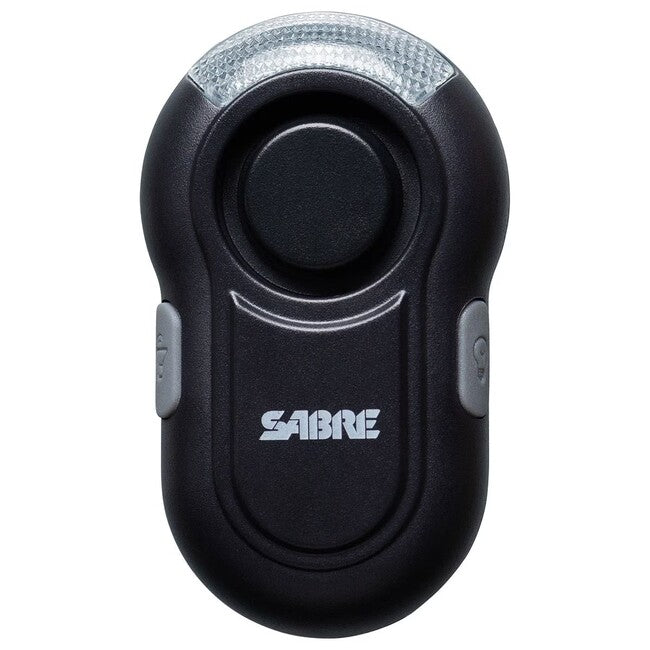 SABRE RED Clip-On προσωπικός συναγερμός LED 120db, μαύρο