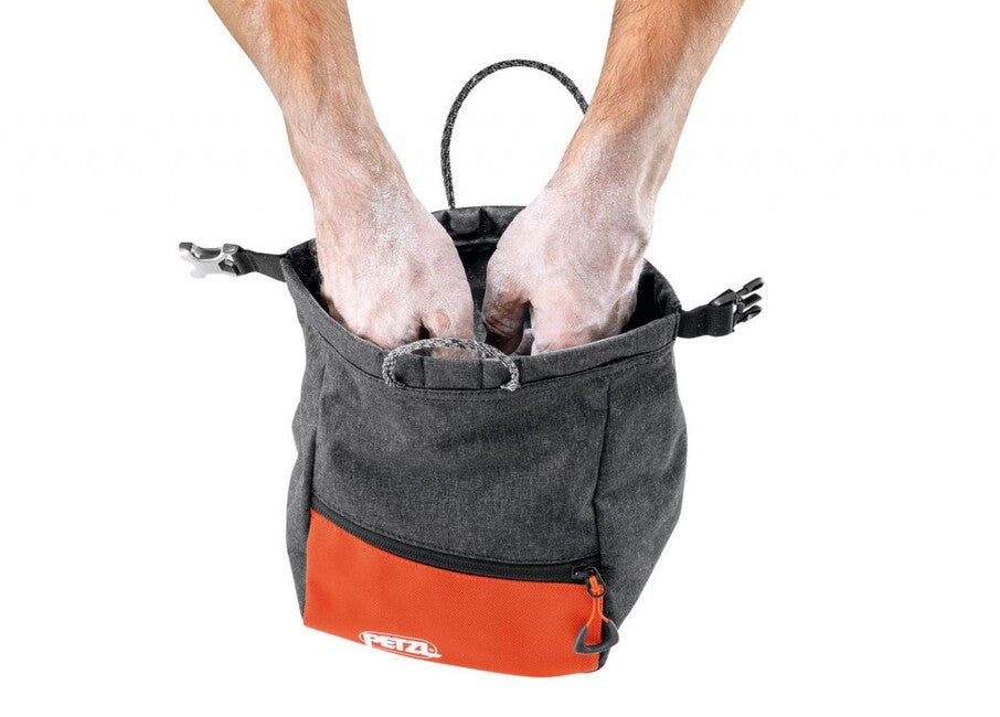 Petzl SAKAB Σακίδιο Bouldering για Μαγνησία, Γκρι
