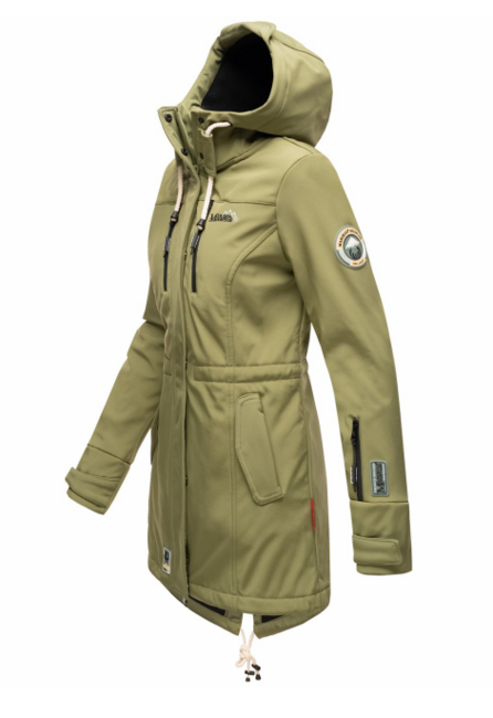 Marikoo ZIMTZICKE softshell jakna zimska ženski s kapuco