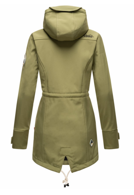 Marikoo ZIMTZICKE softshell jakna zimska ženski s kapuco