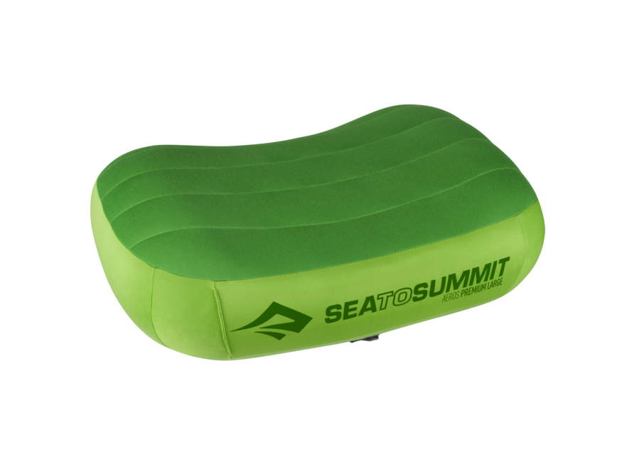 Sea to Summit Aeros Premium μαξιλάρι ταξιδίου, Large, Lime