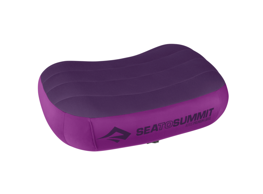 SEA to Summit Aeros Premium Μαξιλάρι Ταξιδίου, Large, Magenta