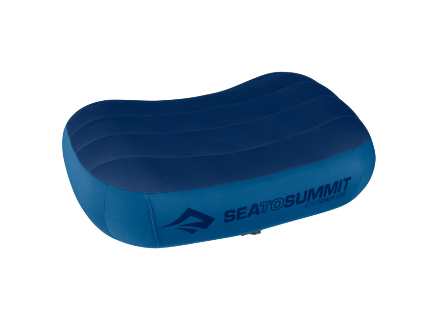 Sea to Summit Aeros Premium Μαξιλάρι Ταξιδίου, Large, Σκούρο Μπλε