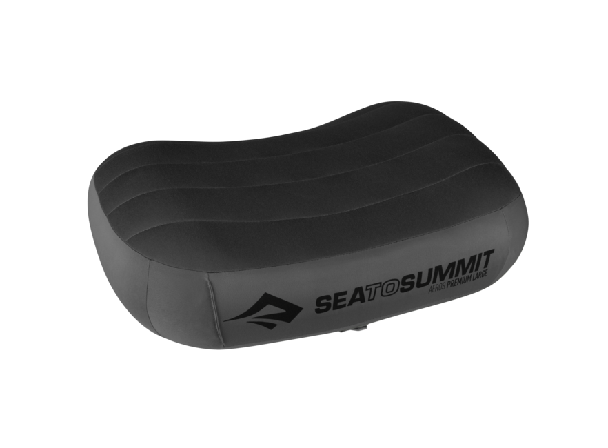 SEA to Summit Aeros Premium Μαξιλάρι Ταξιδιού, Large, Γκρι