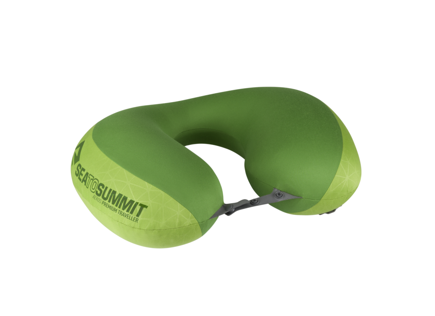 SEA to Summit Aeros Premium Μαξιλάρι Ταξιδιού, Κίτρινο-Πράσινο